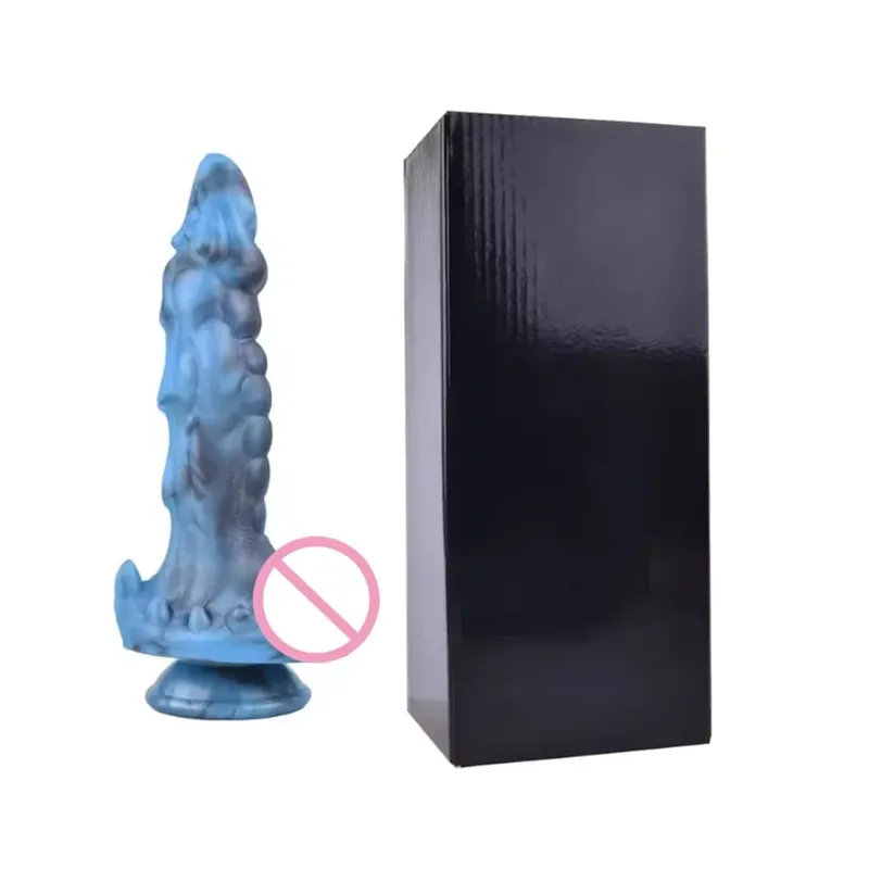Big Fantasy Monster Dildo Vibrátor Dálkové ovládání Natahování Topení Obrovská dračí anální zástrčka Stimulátor klitorisu Sexuální hračky pro ženy