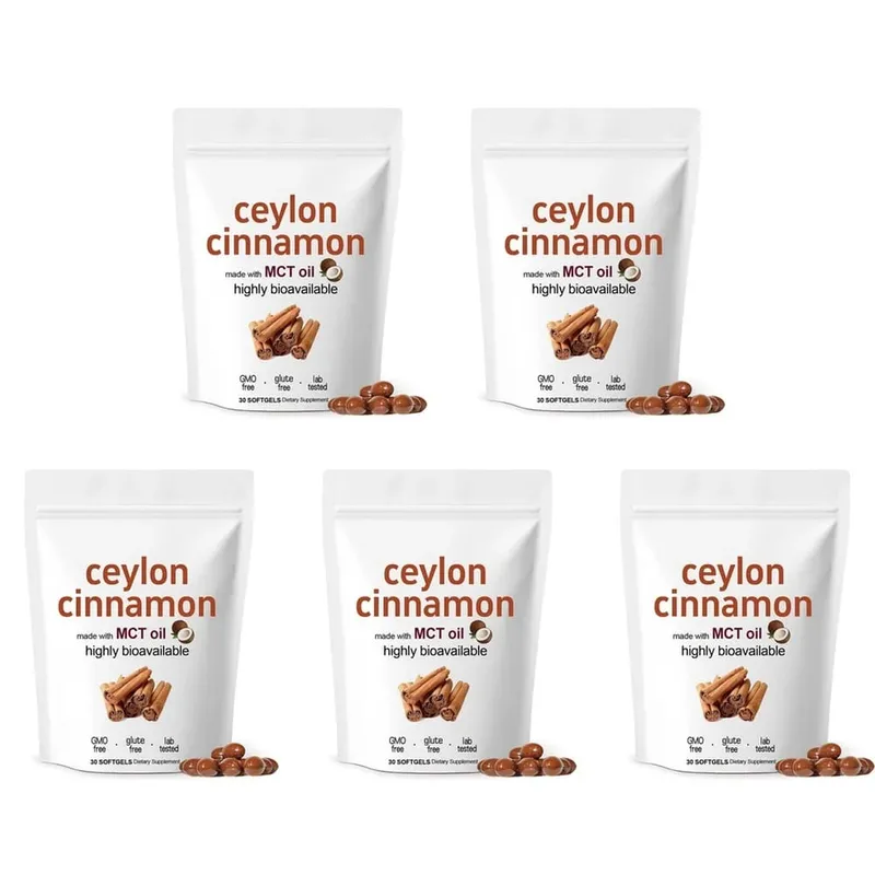 Ceylon Cinnamon Softgels 30 Count naturligt kanelekstrakttilskud til daglig fordøjelse og vitalitetsstøtte — image 7