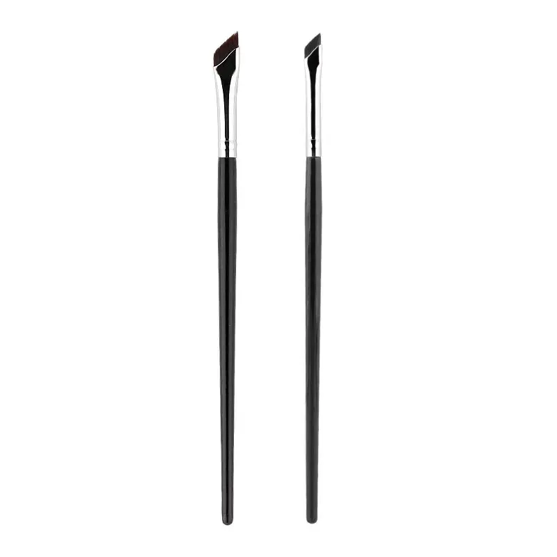 1-16ks Upgrade Blade štětec na oční linky Ultratenký jemný úhlový plochý štětec na obočí Tužka na obočí štětec na make-up štětec na přesné detaily