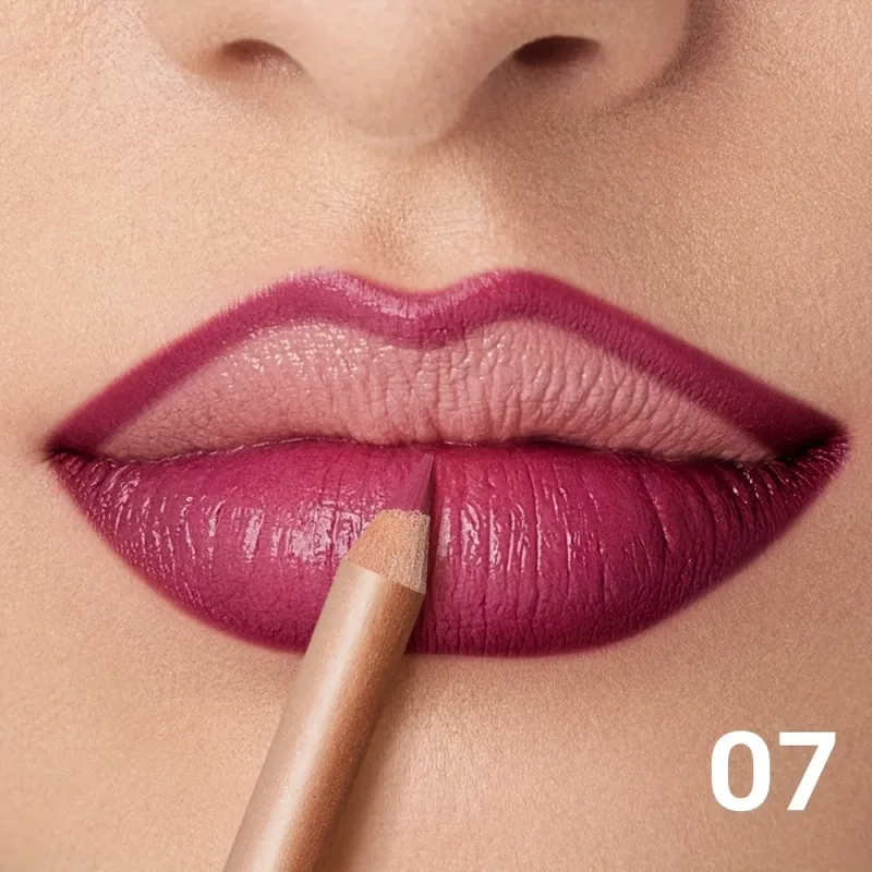 Matte Lip Liner Pencil Nude Long-Lasting Waterproof Smudge-Proof Precise Outline Smooth Creamy Formula — image 23