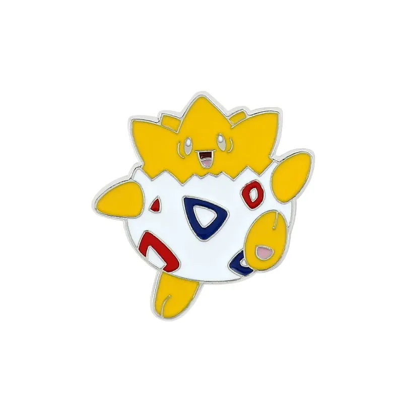 Wholesale Kawaii Pikachu Gengar Eevee Lapel Pins for Backpacks Enamel Pin Cute Brooches Badges Jewelry Fans Gifts — image 19