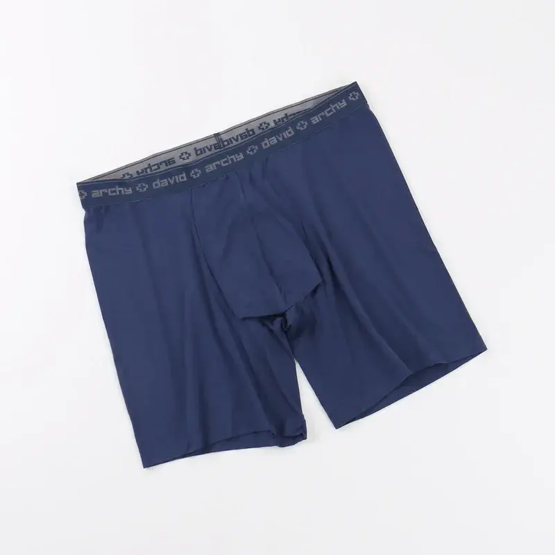 David Archy Lot de 3 boxers pour homme sous-vêtements basiques en micromodal doux et respirants à double poche à séchage rapide pour sport et fitness — image 12