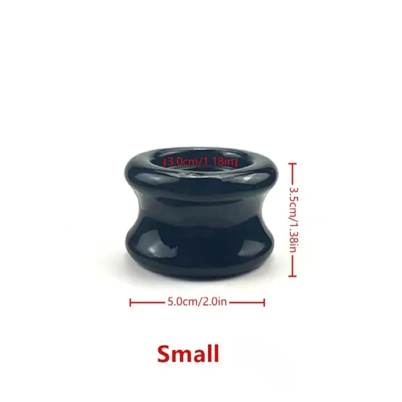 Stretcher แหวนอวัยวะเพศชาย Enlarger Erection ซิลิโคนสำหรับอวัยวะเพศชาย Extender Testis Restraints อวัยวะเพศชายแหวนของเล่น — image 10