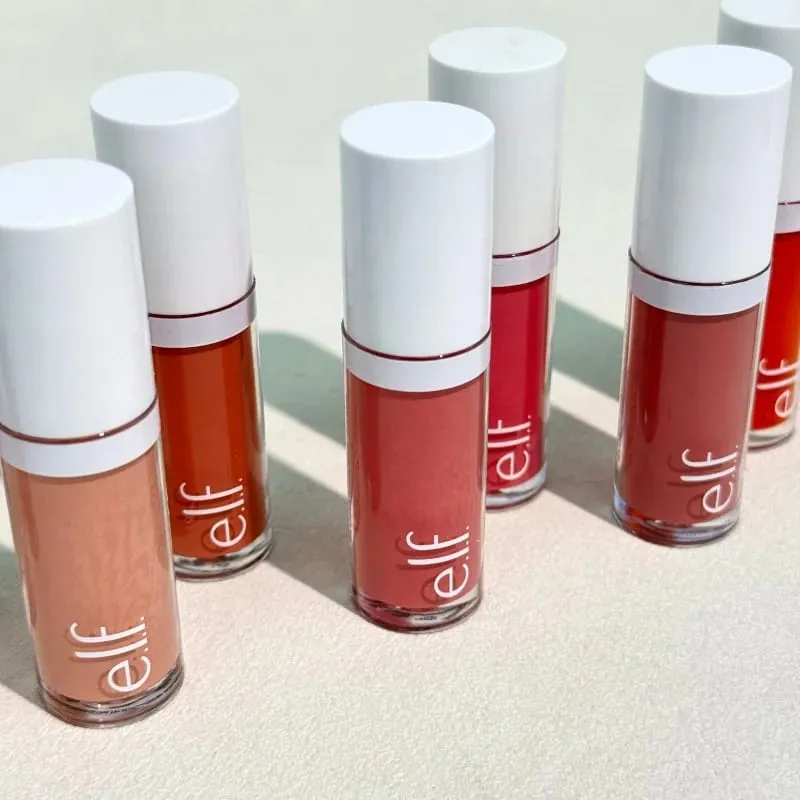 Elf Acqua sensibile e texture leggera Fard liquido Idratante Pre trucco Glimmer Crema Fard Putty Blush Prodotti — image 6