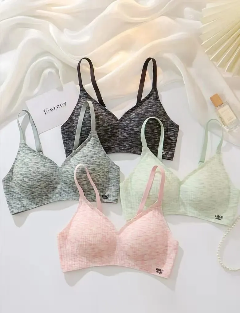 ผู้หญิง Non-trace Jelly Push-Up Bra นุ่มสบาย Anti-Sagging ชุดชั้นในไม่มี Underwire สำหรับทุกวัน W — image 2