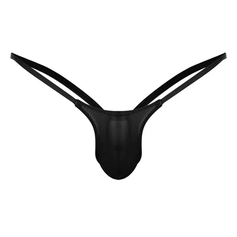 울트라 얇은 게이 남성 끈 팬티 g-문자열 원활한 남성 Jockstrap 마이크로 T 백 속옷 남성 문자열 비키니 수영복 파우치 언더 팬츠 A50 — image 16