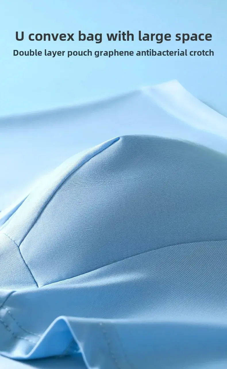 Men's Ice Silk Boxer Shorts 4/8-Pack Breathable Cooling Underwear Soft Summer Underpants Stretch Comfort L-6XL Sexy Design — image 14