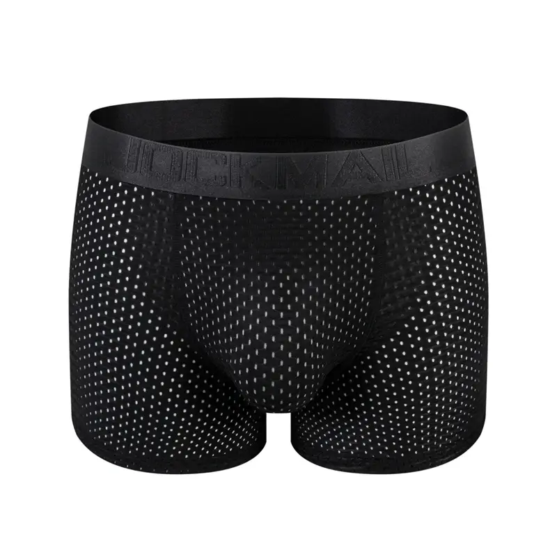 Men Trunks Built-in Fake Butt Hip Lifter Enhancer Shorts Boxer Briefs Padded Underwear Shapewear Underpants Nylon Breathable — image 6