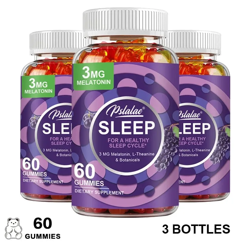 Sleep Gummies - พร้อมเมลาโทนิน L-Theanine - ช่วยการนอนหลับบรรเทาความเครียดส่งเสริมการนอนหลับอย่างรวดเร็วและเพิ่มคุณภาพการนอนหลับ — image 11
