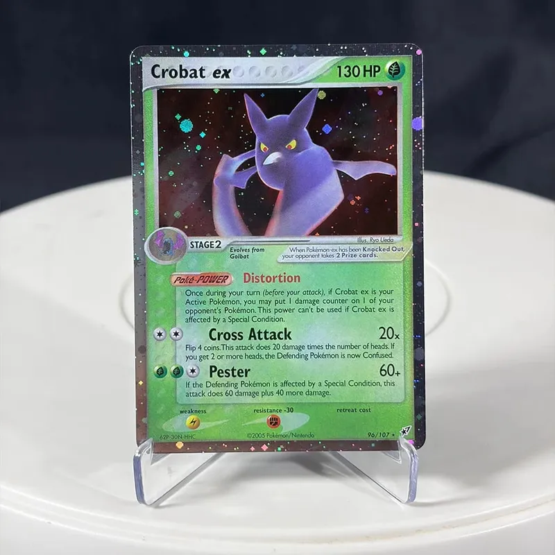 Karty proxy Seria EX Rayquaza Złota gwiazda Charizard Gengar Pikachu Hobby Hobby Kolekcje Kolekcja gier Karty Anime — image 35