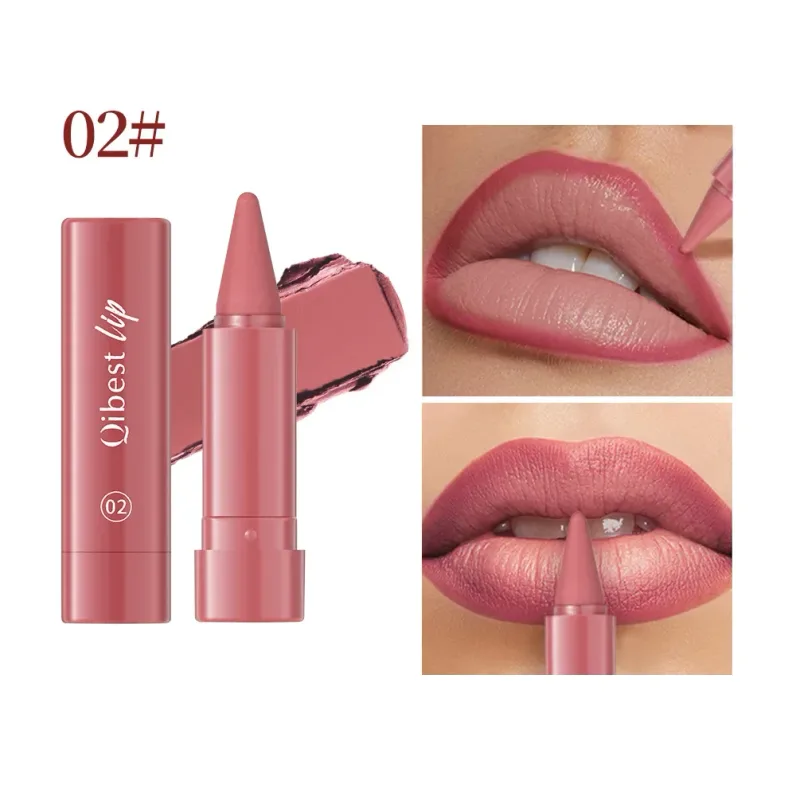 MatteลิปสติกปากกาGradient Lip Linerสีแดงสีน้ำตาลกำมะหยี่Contouringดินสอยาวนานกันน้ำเซ็กซี่ผู้หญิงแต่งหน้าLipliner — image 10