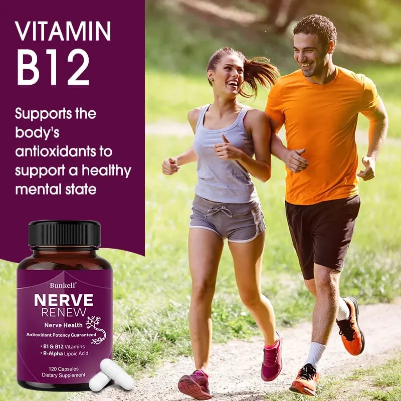 Nerve Support Supplements - Supports Healthy Nerve Function Blood Flow Circulation Antioxidant 120 Capsules — image 5