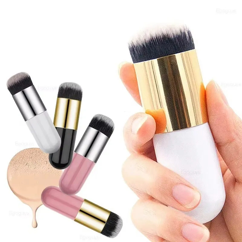 1ks štětců na make-up Face Foundation Sypký pudrový korektor Blending Blush Štětec Jemná syntetická kosmetika Kosmetika Nástroje pro líčení — image 2