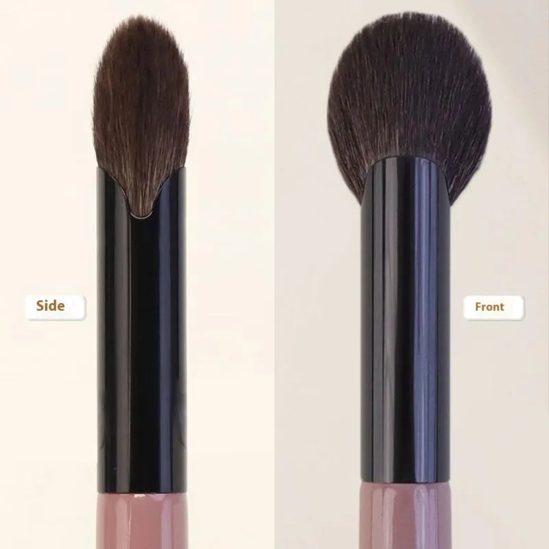 【1 pz Pennello per fard a forma di ventaglio piccolo Pennello per fard in polvere Fard liquido Pennelli per trucco Pennello per fard preciso Strumenti per il trucco】 — image 4