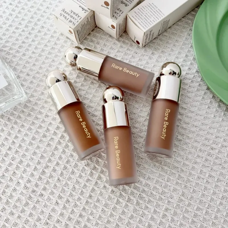 Rara bellezza, leggero, tocco setoso, evidenziatore innovativo, resistente all'acqua, a lunga durata, lucidalabbra, contorno liquido, trucco, cosmetici, regalo — image 4