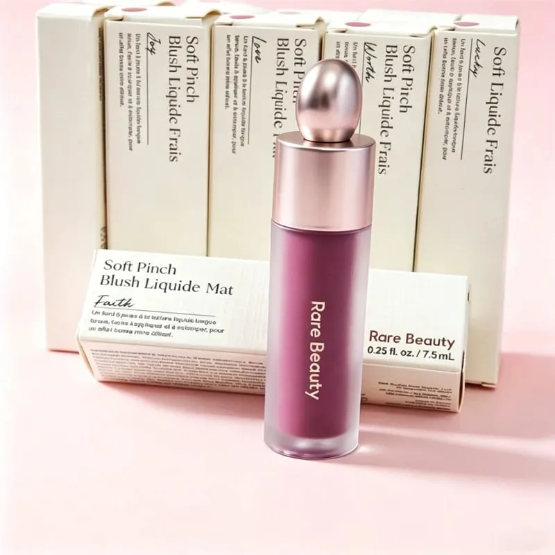 Rare Beauty suave pellizco líquido colorete sedoso impermeable hidratante mujer maquillaje Happy Hope Bliss Wonder Believe Blush Liquide — image 19
