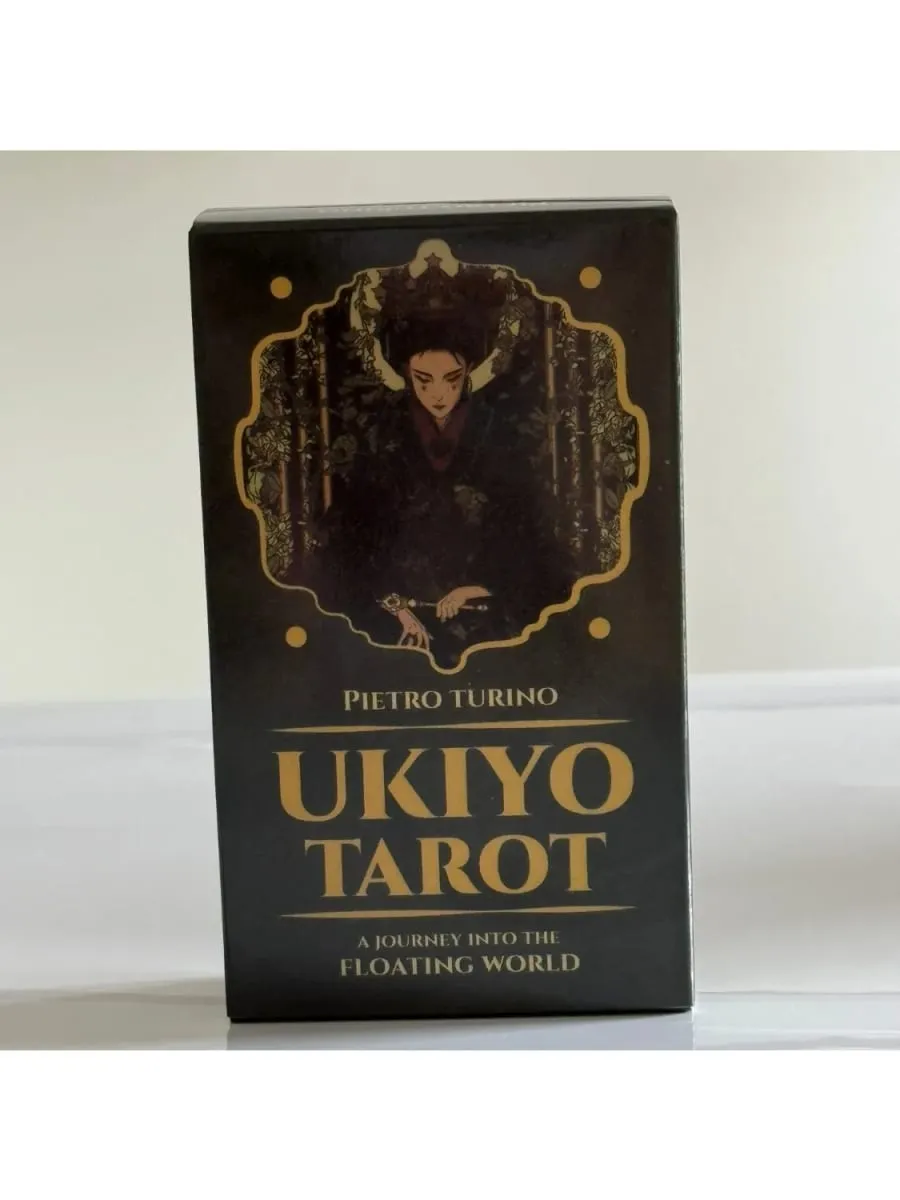 Ukiyo Tarotkarten, englische Visionen, 78 Deck-Brettspiele