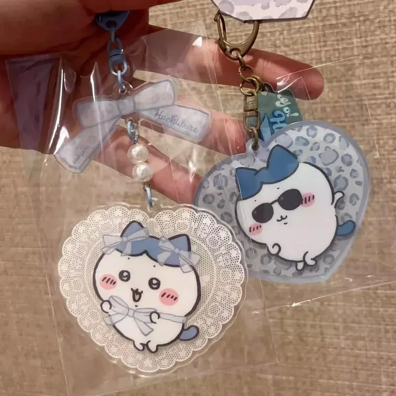 Jiikawa surrounding Harajuku limited acrylic keychain pendant Hachi Usaki cartoon backpack pendant
