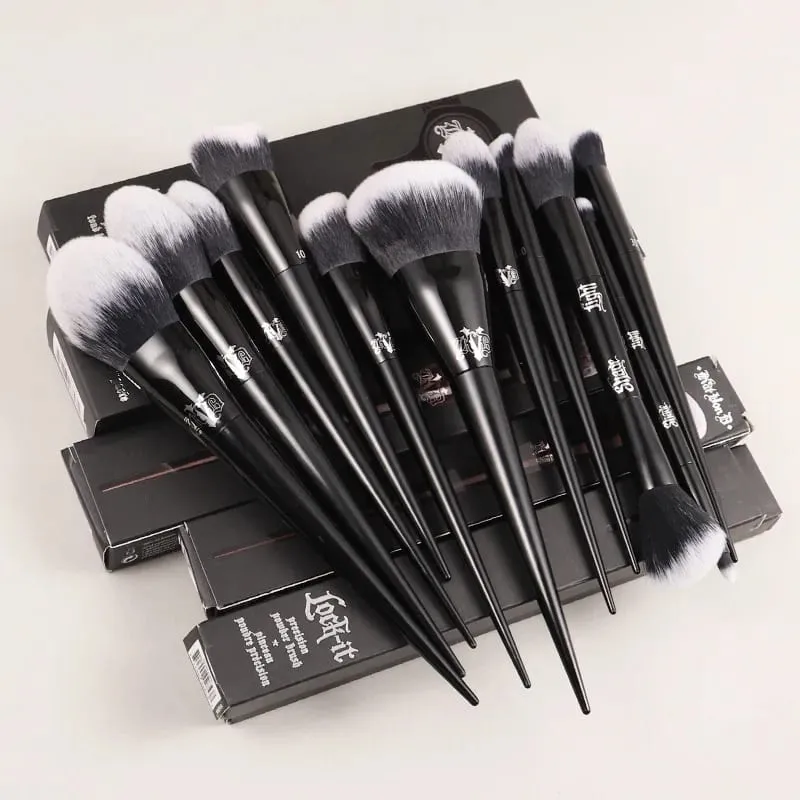 KVD Makeup Brushes Series Blusher Powder Foundation Concealer Eye Shadow Blending Cosmetic Beauty Soft Brush Tools Maquiagem — image 5