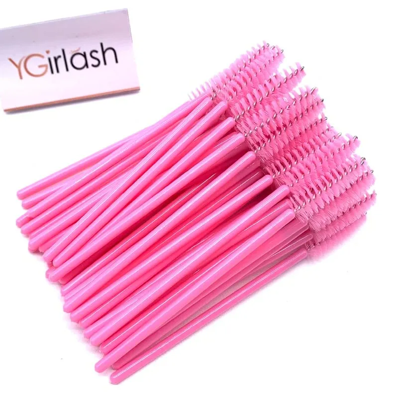 YGirlash 50Pcs Lash Swans Aplikator Bulu Mata Kristal Pemegang Berlian Pakai Nilon Tongkat Maskara Berus Alat Kosmetik — image 23