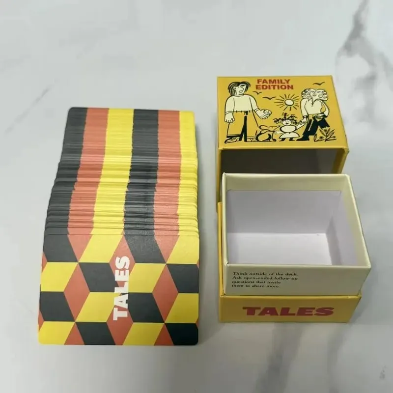Nouveau jeu de démarrage de Conversation de cartes, 150 pièces, édition familiale, brise-glace amusant pour adultes et réunions de famille, jeu de cartes pour Couples, contes — image 5