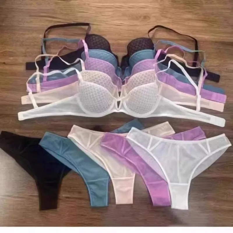 Ensemble de soutien-gorge minimiseur Ultra-fin pour femme, buste complet, soutien latéral à armatures doux, Lingerie confortable Anti-affaissement — image 7