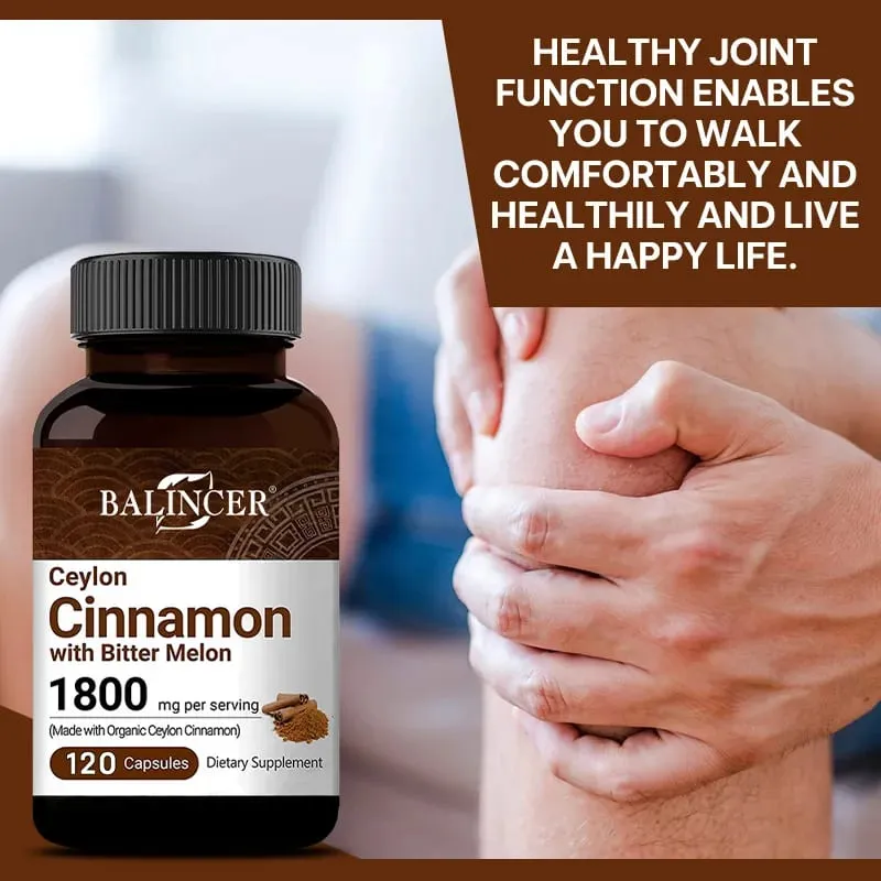 Balincer Ceylon Cinnamon - Promotes Metabolism Helps Cardiovascular and Gastrointestinal Health Antioxidant - 120 Capsules — image 4