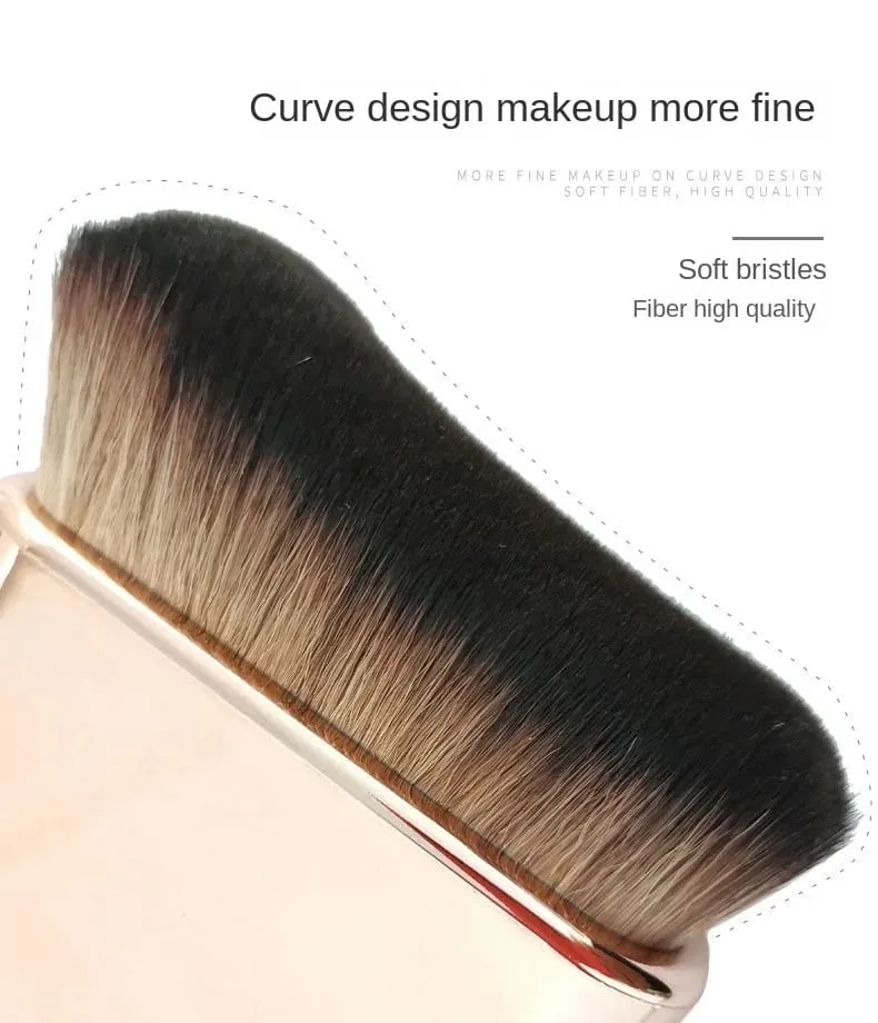 Pennello per trucco 1PC Pennello per sirena per fondotinta per il corpo Pennello per trucco per abbronzatura Sunless Tanner Pennelli per trucco Mousse autoabbronzante — image 4