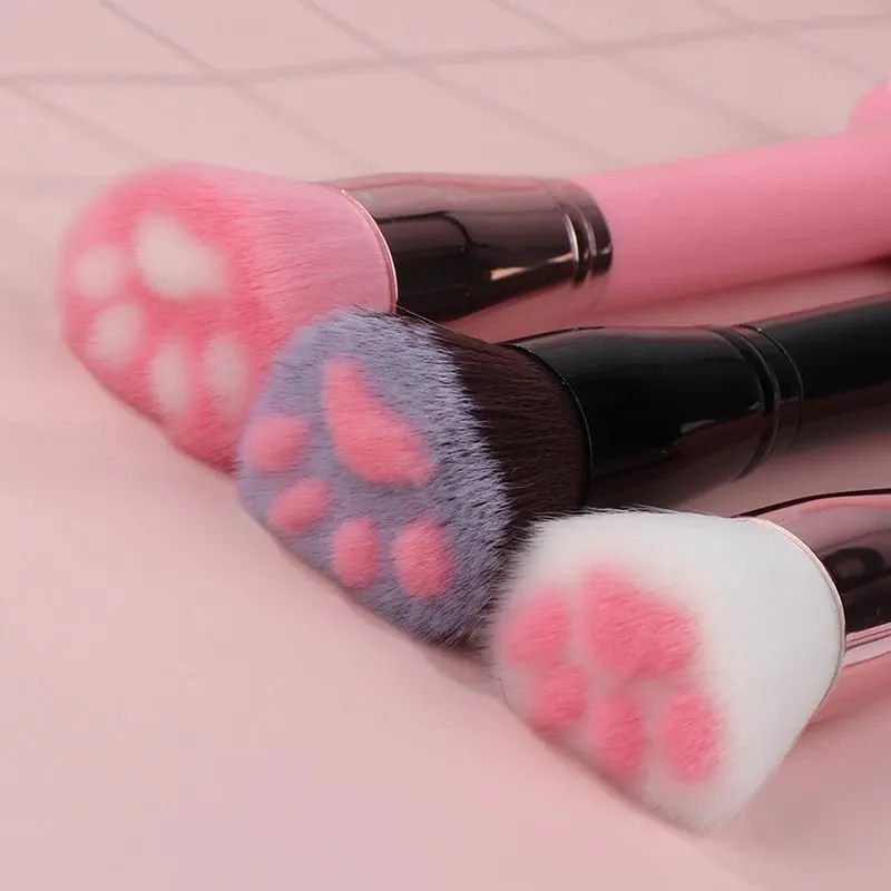 1Pc Cat Claw Girl Pennello per trucco Ombretto Pennelli per polvere multiuso Cosmetici portatili Pennello per fondotinta Strumenti per il trucco — image 4
