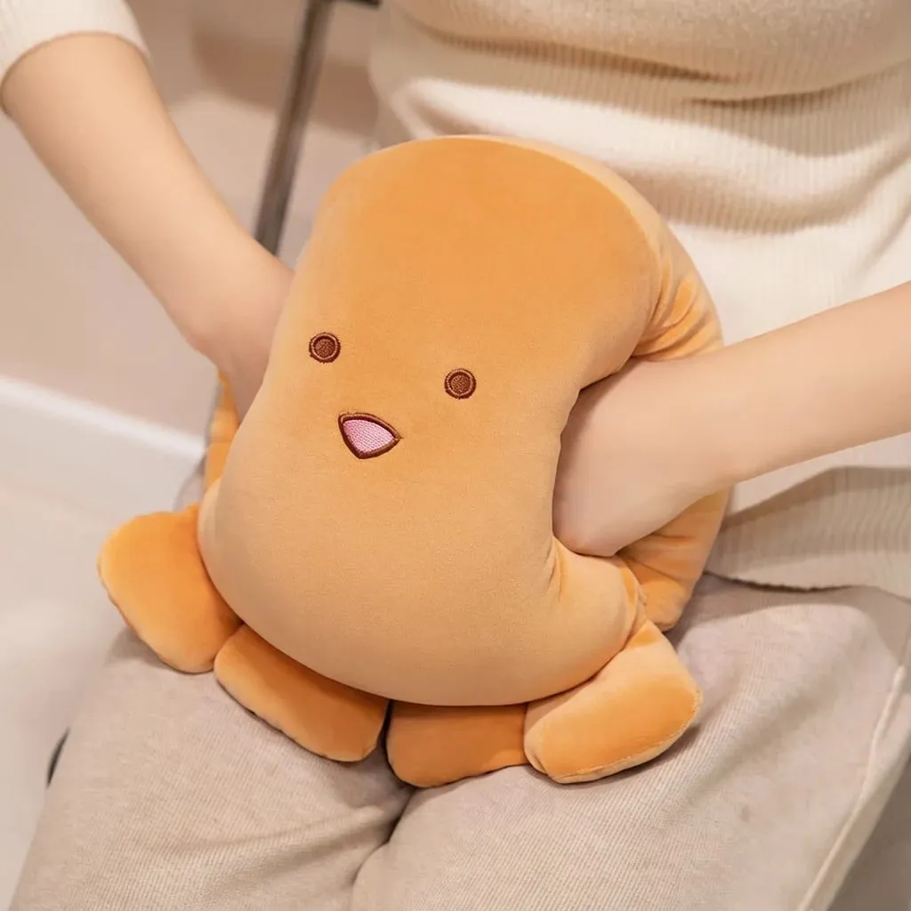 35 ซม.Octopus หมอน Plush ตุ๊กตา Ball Shape สัตว์น้ำมืออุ่นหลุมอุ่นน่ารัก Face Plushie กลับสนับสนุน — image 3