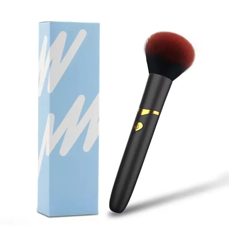 Pinceau de maquillage vibrateur pour femmes, puissant stimulateur clitoridien de mamelon vibrant, baguette AV à 7 vitesses, jouets sexuels pour Couples adultes de 18 ans et plus