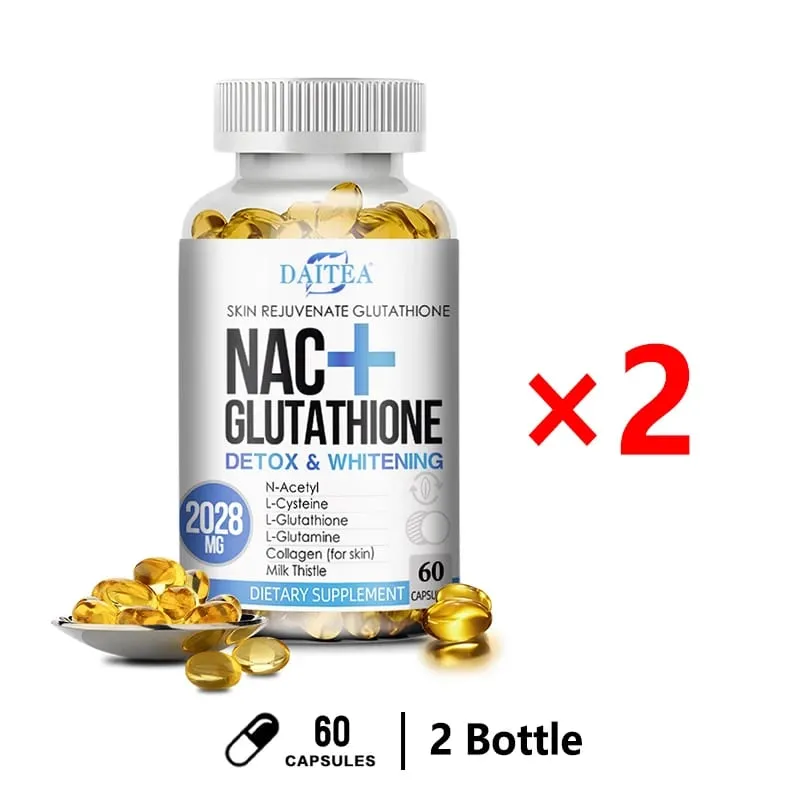 NAC Supplement L-Glutathion Intrazellulärer Antioxidanskomplex – Fördert die reinigende Entgiftung und Reparatur. Reduziert Liposomen — image 9