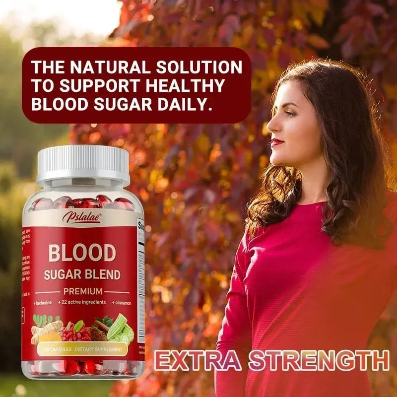 Blood Sugar Blend Capsules - การเผาผลาญน้ำตาลในเลือดที่สมดุลช่วยเพิ่มภาวะน้ำตาลในเลือดต่ำ เพิ่มพลังงาน ปรับปรุงความมีชีวิตชีวา — image 4
