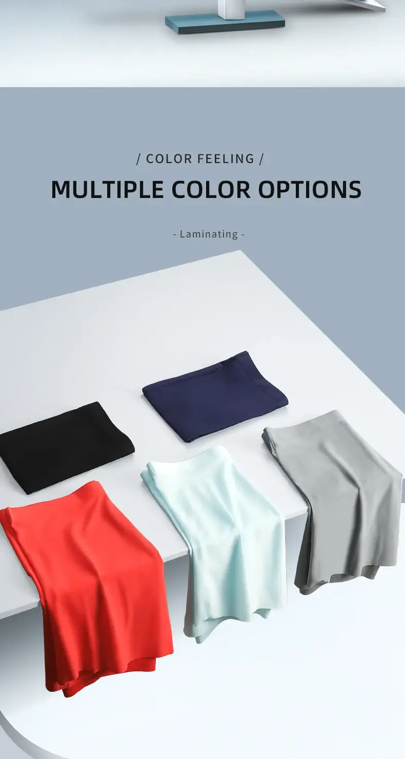 Ropa interior para hombres Calzoncillos tipo bóxer finos sin costuras de seda de hielo moldeados en 3D Pantalones cortos deportivos de verano de longitud extendida — image 3