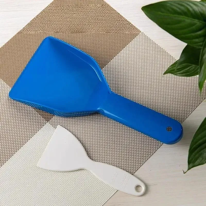 Lopatka na odmrazování chladničky Škrabka na led Plastová mraznička Lopatka na led Kuchyňská lopata na odstraňování oleje Ruční nástroje na odmrazování — image 12