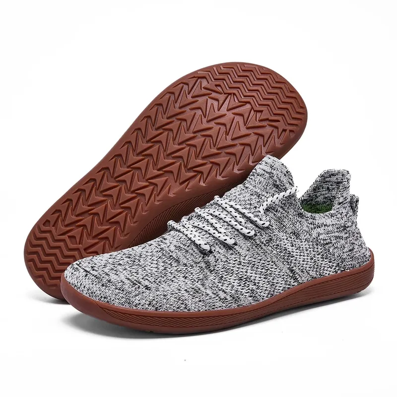 Minimalistische Barfußschuhe, Unisex, leicht, atmungsaktiv, Null-Sohlen, breite Zehen, Herren-Laufschuhe, Outdoor-Freizeit-Walking-Schuhe — image 9