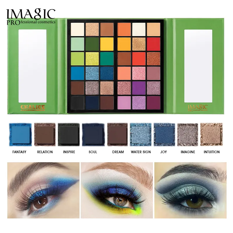 36 farver makeup øjenskygge palette mat perlemorsk glitter øjenskygge palette metallisk glans nøgen øjenpigment kosmetik — image 4