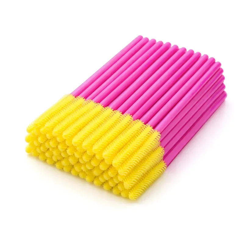 Pennello per ciglia in silicone Bacchette per mascara Applicatore Pettine per sopracciglia Asta Spoolies Pennelli per ciglia Forniture per estensione ciglia Strumenti per trucco — image 11