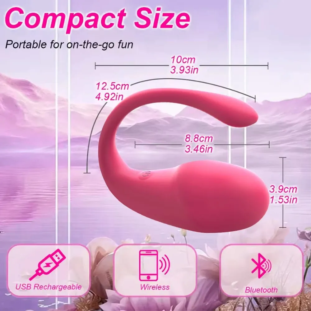 Bærbare trusser Vibrator APP Kontrol Vibrerende Æg G Spot Clit Vaginal Stimulator Massager Voksen Sexlegetøj til Kvinder Par — image 6