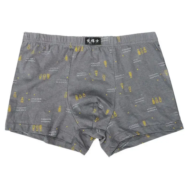 5Pcs/Lot Boxers Men’S Underwear Men's Cotton Boxer Shorts Men’S Boxer Pants Four Corners Loose Breathable Comfortable Shorts — image 6