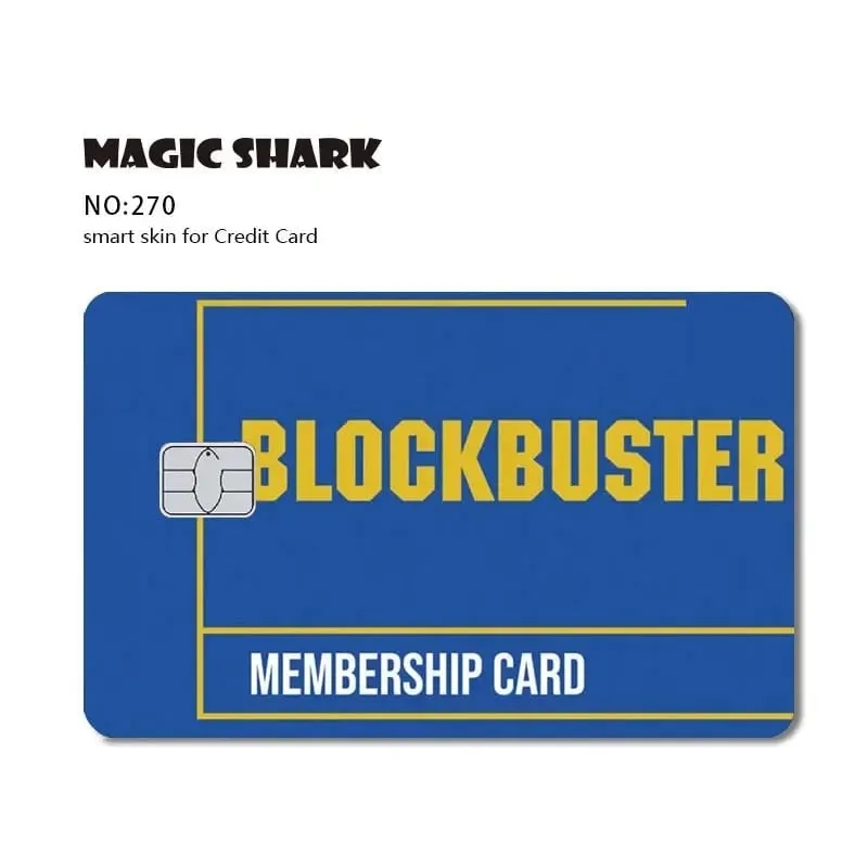 Magic Shark Dog Meme Hunter Snake Stonks 3M 무광택 PVC 전면 스티커 필름 커버 스킨 은행 직불 신용 카드 — image 10