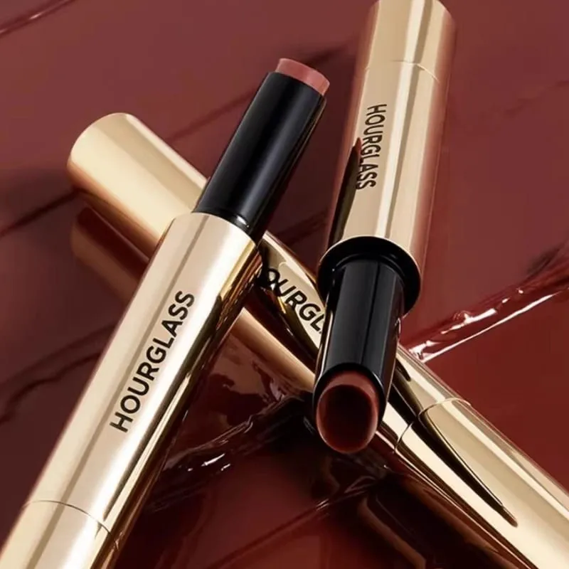 Ampulheta sólido lábio esmalte batom volumising corretivo líquido vara brilho labial blush creme duradouro nutritivo maquiagem cosméticos — image 2