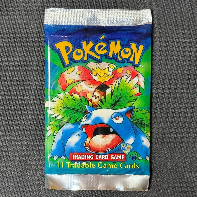 11 Karten/Packung PTCG Booster Packs Ersatzkarte Dschungel/Fossil/Basisset Charizard Blastoise Venusaur PKM Brettspiel-Sammelkarten — image 11