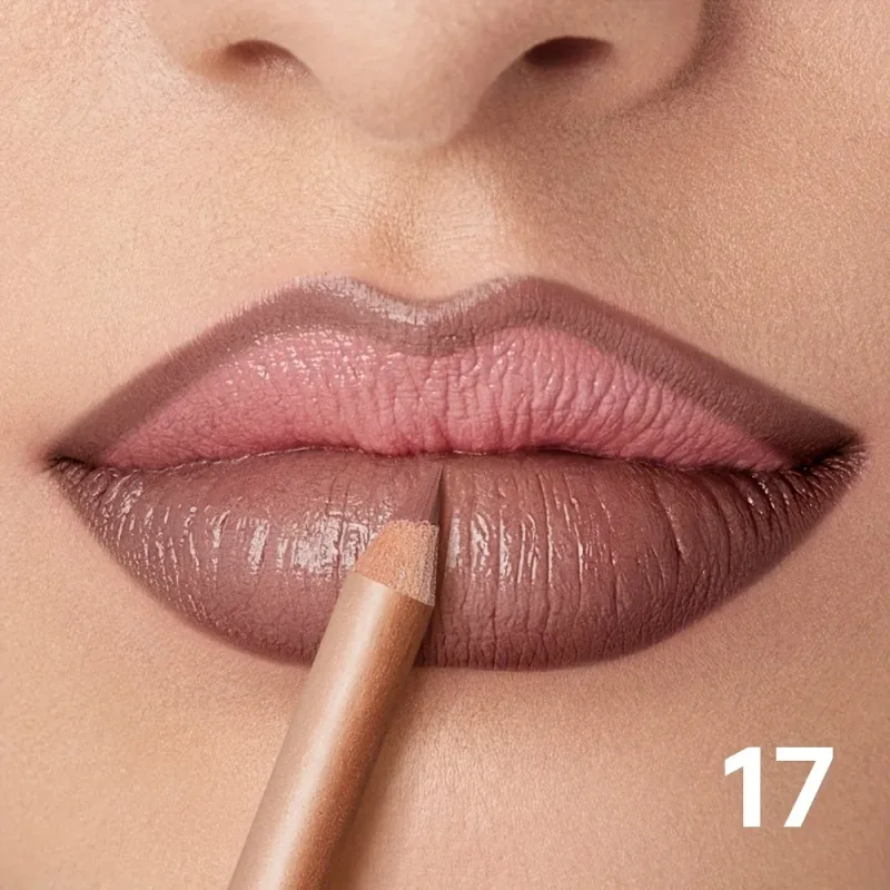 Matte Lip Liner Pencil Nude Long-Lasting Waterproof Smudge-Proof Precise Outline Smooth Creamy Formula — image 24