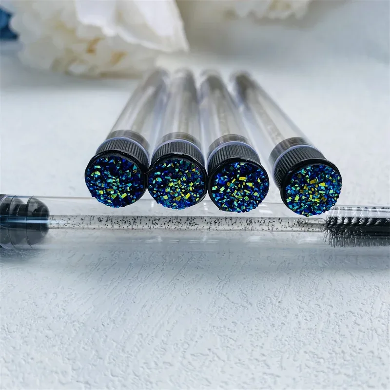 10 pz Riutilizzabile Ciglia Pennello Tubo per Estensione Ciglia Usa E Getta Mascara Bacchette Sopracciglio Applicatore Pennello Ciglia Pennelli — image 10