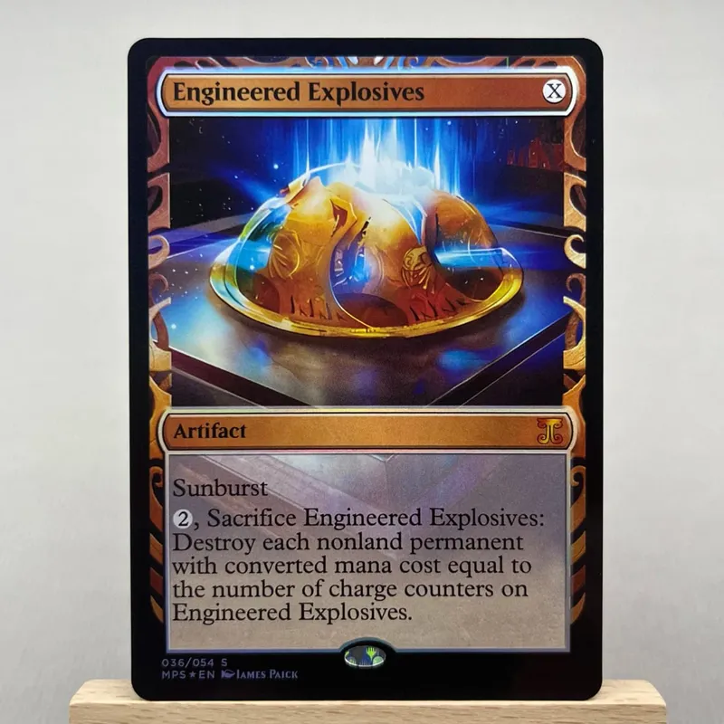 MPS FOIL2-01 Tarjetas TCG para Home Play Proxy Sol Ring Mana Crypt Mox Opal the Mana Vault Chrome Mox Sword of — image 30
