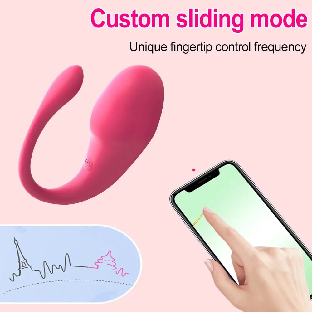 Bærbare trusser Vibrator APP Kontrol Vibrerende Æg G Spot Clit Vaginal Stimulator Massager Voksen Sexlegetøj til Kvinder Par — image 3