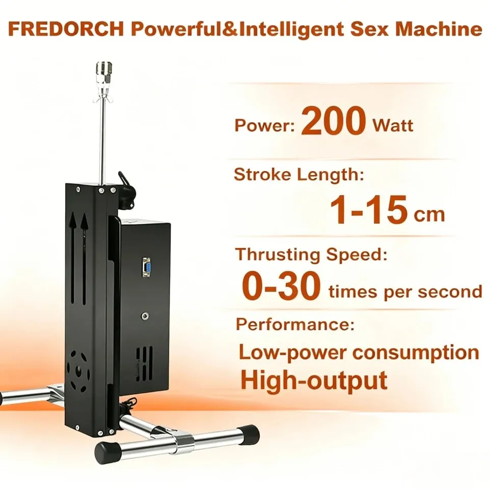 200W เครื่อง Quite & อัจฉริยะ Love เครื่อง Dildos สำหรับสตรีและผู้ชายจังหวะ 1-15 ซม.เครื่อง — image 2