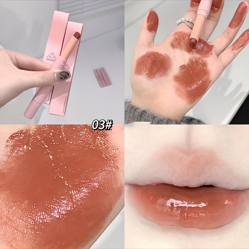 Rossetto idratante con lucentezza a specchio - tinta labbra waterproof a lunga tenuta in tonalità rosate per tutti i tipi di pelle — image 11