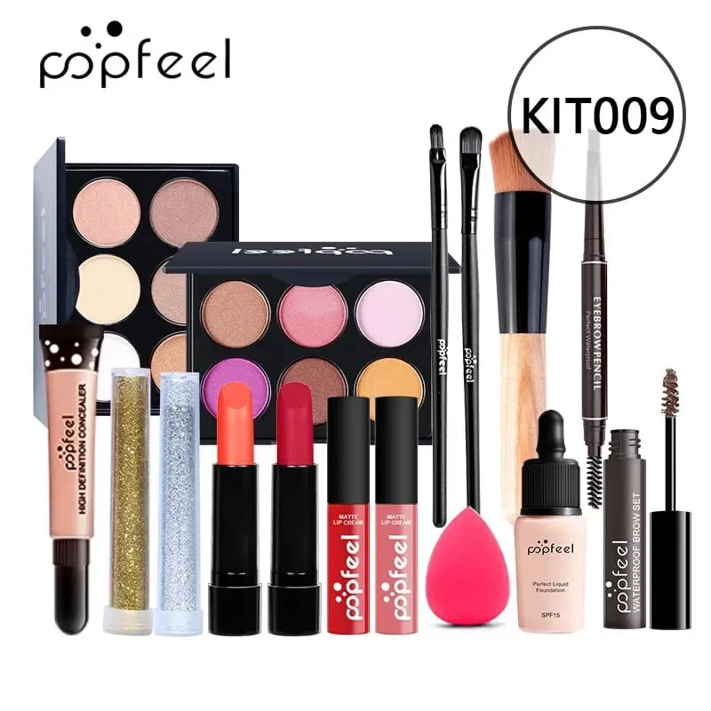 คริสต์มาสแต่งหน้าของขวัญกล่อง Foundation อายแชโดว์ Long Lasting Lip Ink 27 ชิ้นของขวัญวันเกิดแต่งหน้าสำหรับผู้หญิงชุดเต็ม — image 20